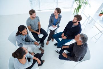 Rosa Ramos personas reunidas